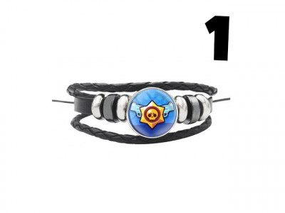 Skórzana bransoletka Brawl Stars
