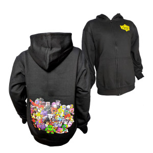 Brawl Stars All2 Bluza zapinana na zamek błyskawiczny