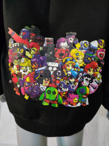 Brawl Stars All2 Bluza zapinana na zamek błyskawiczny