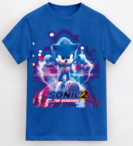 Tričko Sonic 2 Blue