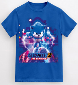 T-shirt Sonic 2 Blue